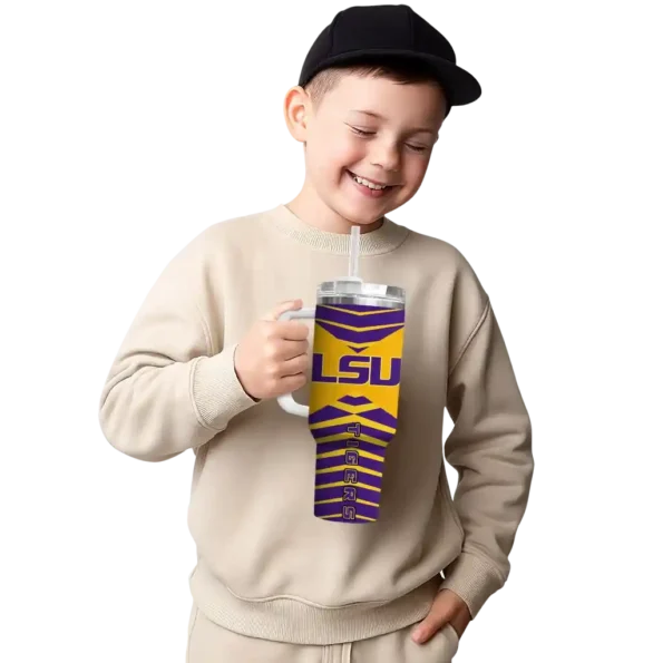 customized lsu tigers chevron layers purple curved tumbler latest model.webp