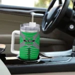 customized marshall thundering herd chevron layers green curved tumbler best selling.webp