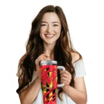 customized maryland terrapins claw cut red black curved tumbler best selling.webp