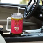 customized maryland terrapins heart helmet motif red curved tumbler best selling.webp