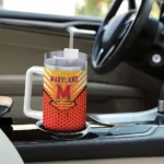 customized maryland terrapins hex texture red curved tumbler best selling.webp