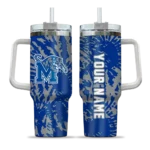 customized memphis tigers burst swirl blue curved tumbler best selling.webp