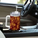 customized minnesota golden gophers burst swirl maroon curved tumbler best selling.webp