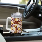 customized minnesota golden gophers camo mashup maroon white curved tumbler best selling.webp