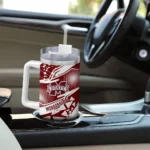 customized mississippi state bulldogs abstract paths maroon curved tumbler best selling.webp