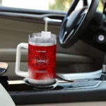 customized mississippi state bulldogs geometric prism maroon curved tumbler best selling.webp