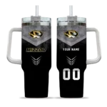 customized missouri tigers arrow armor black curved tumbler best selling.webp