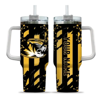 customized missouri tigers claw cut black curved tumbler best selling.webp