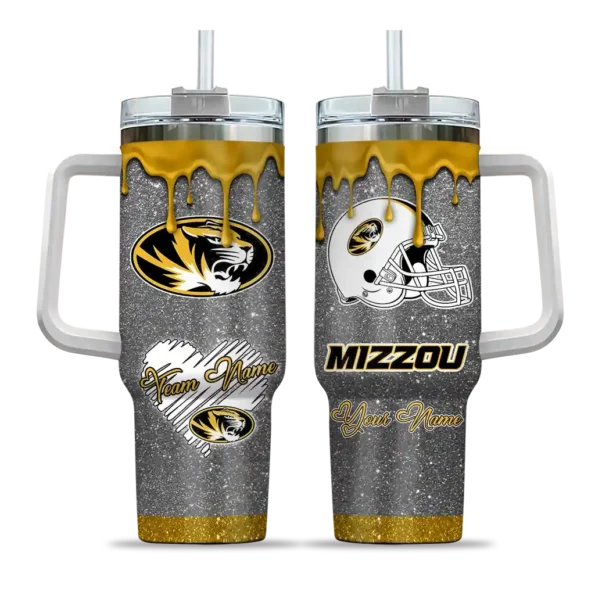 customized missouri tigers heart helmet motif black curved tumbler best selling.webp