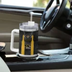 customized missouri tigers hexagon armor black curved tumbler best selling.webp