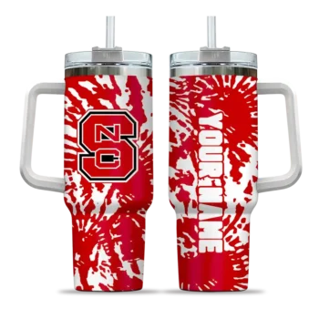 customized nc state wolfpack burst swirl red curved tumbler best selling.webp