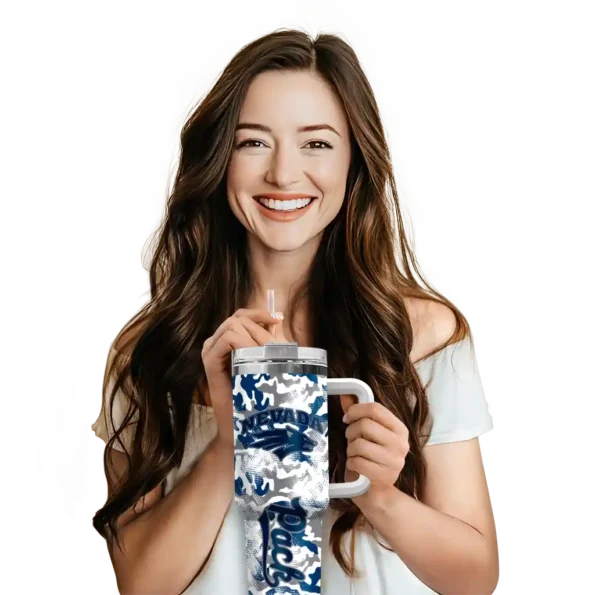 customized nevada wolf pack camo mashup blue white curved tumbler premium grade.webp
