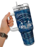 customized nevada wolf pack honey streaks blue curved tumbler best selling.webp
