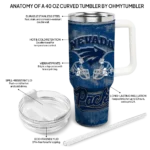 customized nevada wolf pack honey streaks blue curved tumbler best selling.webp