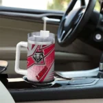 customized new mexico lobos arrow burst red curved tumbler best selling.webp