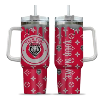 customized new mexico lobos bullseye drips red curved tumbler best selling.webp