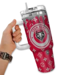 customized new mexico lobos bullseye drips red curved tumbler best selling.webp