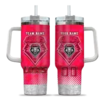 customized new mexico lobos geometric prism red curved tumbler best selling.webp