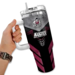 customized-new-mexico-state-aggies-arrow-armor-crimson-black-curved-tumbler-best-selling.webp