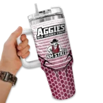 customized-new-mexico-state-aggies-hex-texture-crimson-curved-tumbler-best-selling.webp