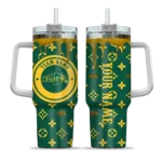 customized-north-dakota-state-bison-bullseye-drips-green-curved-tumbler-best-selling.webp