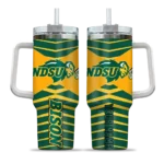 customized-north-dakota-state-bison-chevron-layers-green-curved-tumbler-best-selling.webp