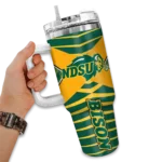 customized-north-dakota-state-bison-chevron-layers-green-curved-tumbler-best-selling.webp