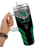 customized-north-texas-mean-green-arrow-armor-green-black-curved-tumbler-best-selling.webp