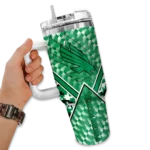 customized-north-texas-mean-green-chevron-angle-green-curved-tumbler-best-selling.webp