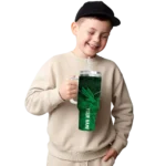 customized-north-texas-mean-green-chevron-stripe-green-curved-tumbler-best-selling.webp