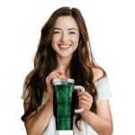 customized-north-texas-mean-green-hexagon-armor-green-curved-tumbler-best-selling.webp