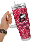 customized-northern-illinois-huskies-bold-diamonds-red-curved-tumbler-best-selling.webp
