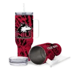 customized-northern-illinois-huskies-burst-swirl-red-curved-tumbler-best-selling.webp