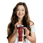 customized oklahoma sooners hexagon armor crimson curved tumbler best selling.webp