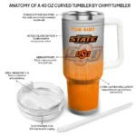 customized oklahoma state cowboys gradient dots orange curved tumbler best selling.webp