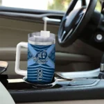 customized old dominion monarchs chevron layers blue curved tumbler best selling.webp