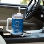customized old dominion monarchs geometric prism blue curved tumbler best selling.webp