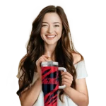 customized ole miss rebels claw cut red black curved tumbler best selling.webp