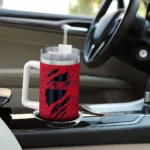 customized ole miss rebels claw cut red black curved tumbler best selling.webp
