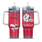 customized ole miss rebels heart helmet motif red curved tumbler best selling.webp
