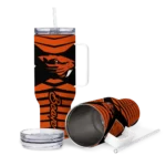 customized oregon state beavers chevron layers orange curved tumbler best selling.webp