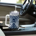 customized penn state nittany lions chevron angle blue curved tumbler best selling.webp