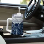 customized penn state nittany lions chevron stripe blue curved tumbler best selling.webp
