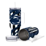 customized penn state nittany lions claw cut blue black curved tumbler best selling.webp