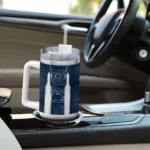 customized penn state nittany lions hexagon armor blue curved tumbler best selling.webp