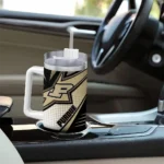 customized purdue boilermakers arrow burst gold curved tumbler best selling.webp
