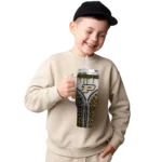 customized purdue boilermakers leopard zipper gold curved tumbler best selling.webp