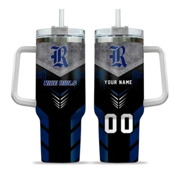 customized rice owls arrow armor navy blue black curved tumbler best selling.webp