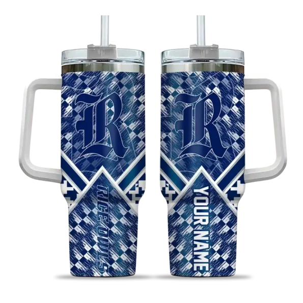 customized rice owls chevron angle navy blue curved tumbler best selling.webp