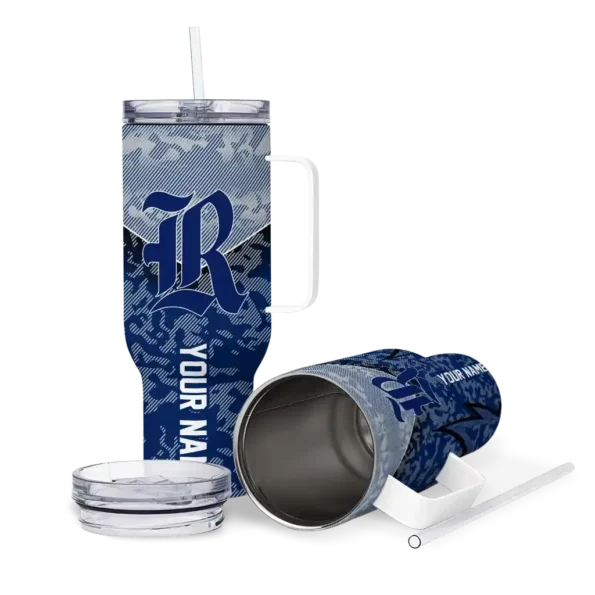 customized rice owls chevron stripe navy blue curved tumbler high quality.webp